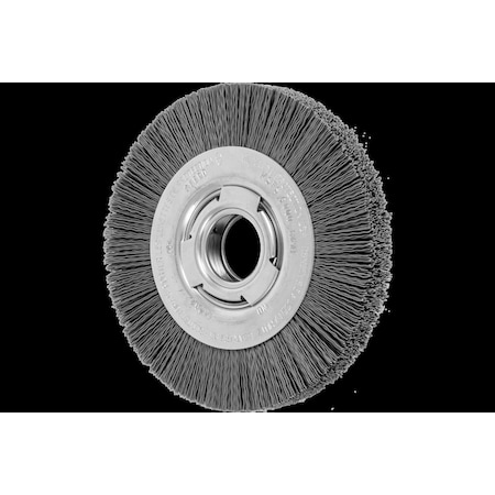 6 M-BRAD® WF Wheel Brush - 2 A.H., .022 SiC - 320 Grit